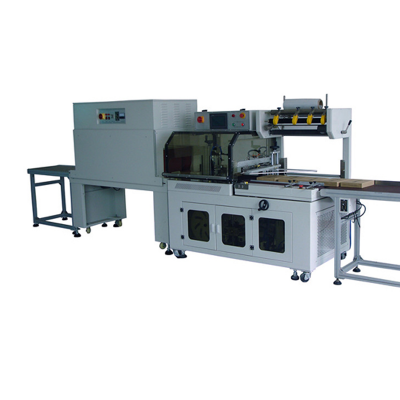 Automatic Side Sealing machine with kissing conveyor and shrink tunnel - FL-5545TBC 